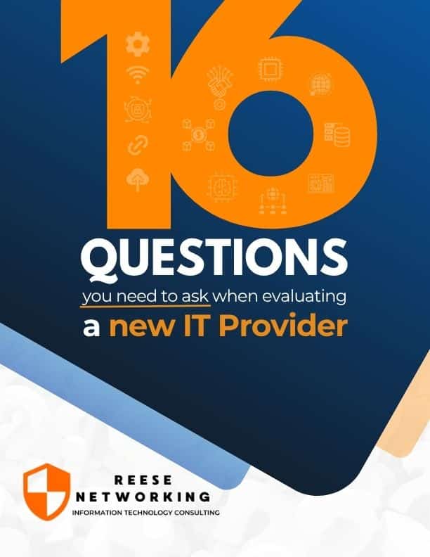 16 Questions To Ask E-Book Cover 16 Questions To Ask Before You Hire An IT Company E-Book cover
